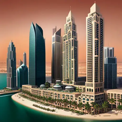 Cover Image Showing a Futuristic Image of Dubai